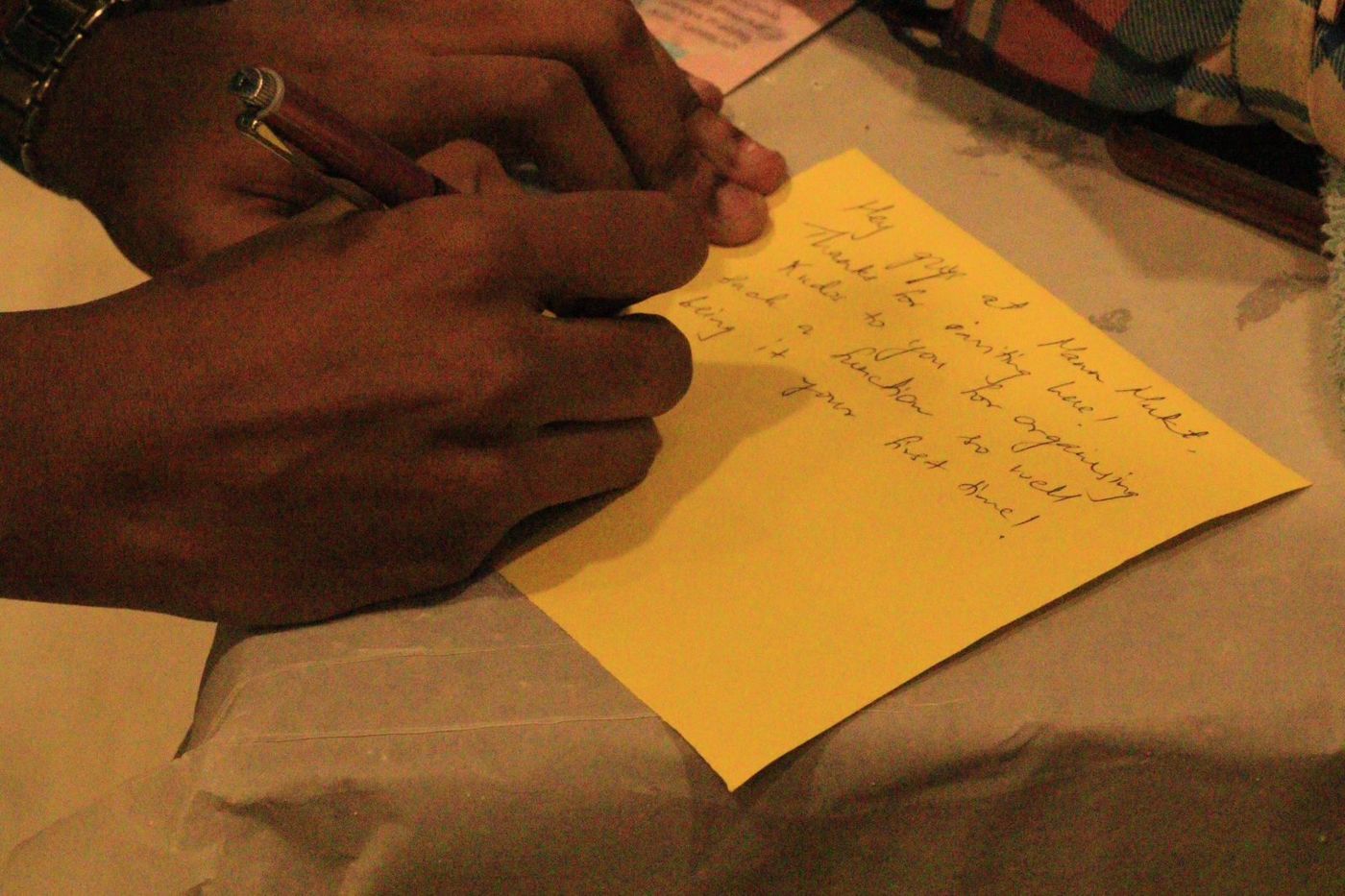 Letters of hope
